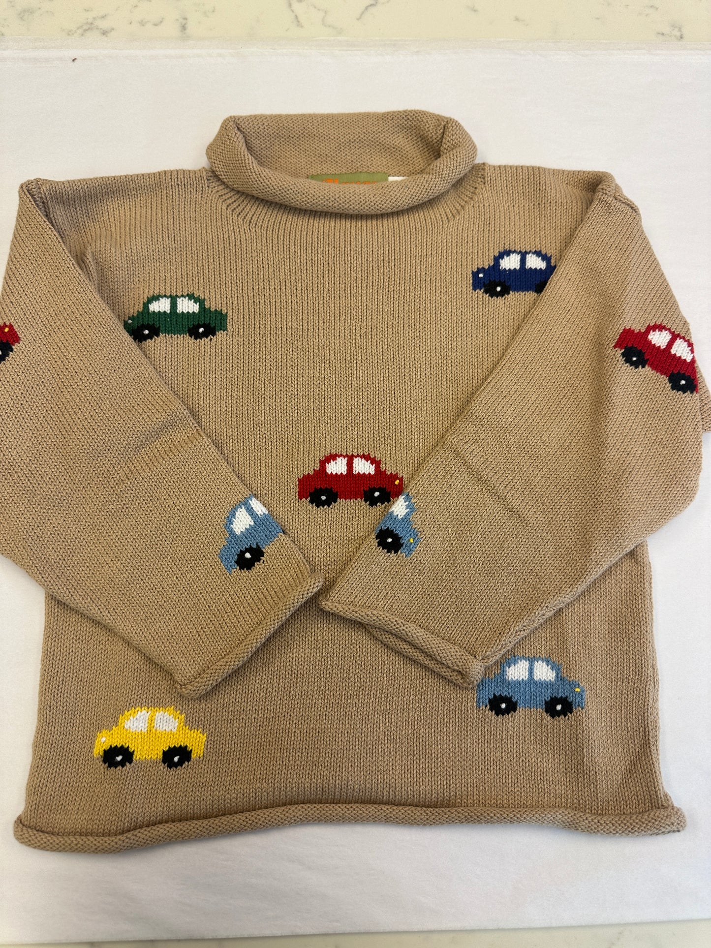 Cars on Sand Sweater