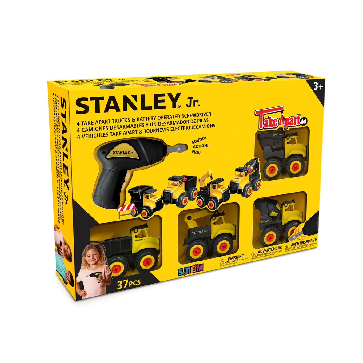 Stanley Jr. Take Apart Dot 4 Piece Set