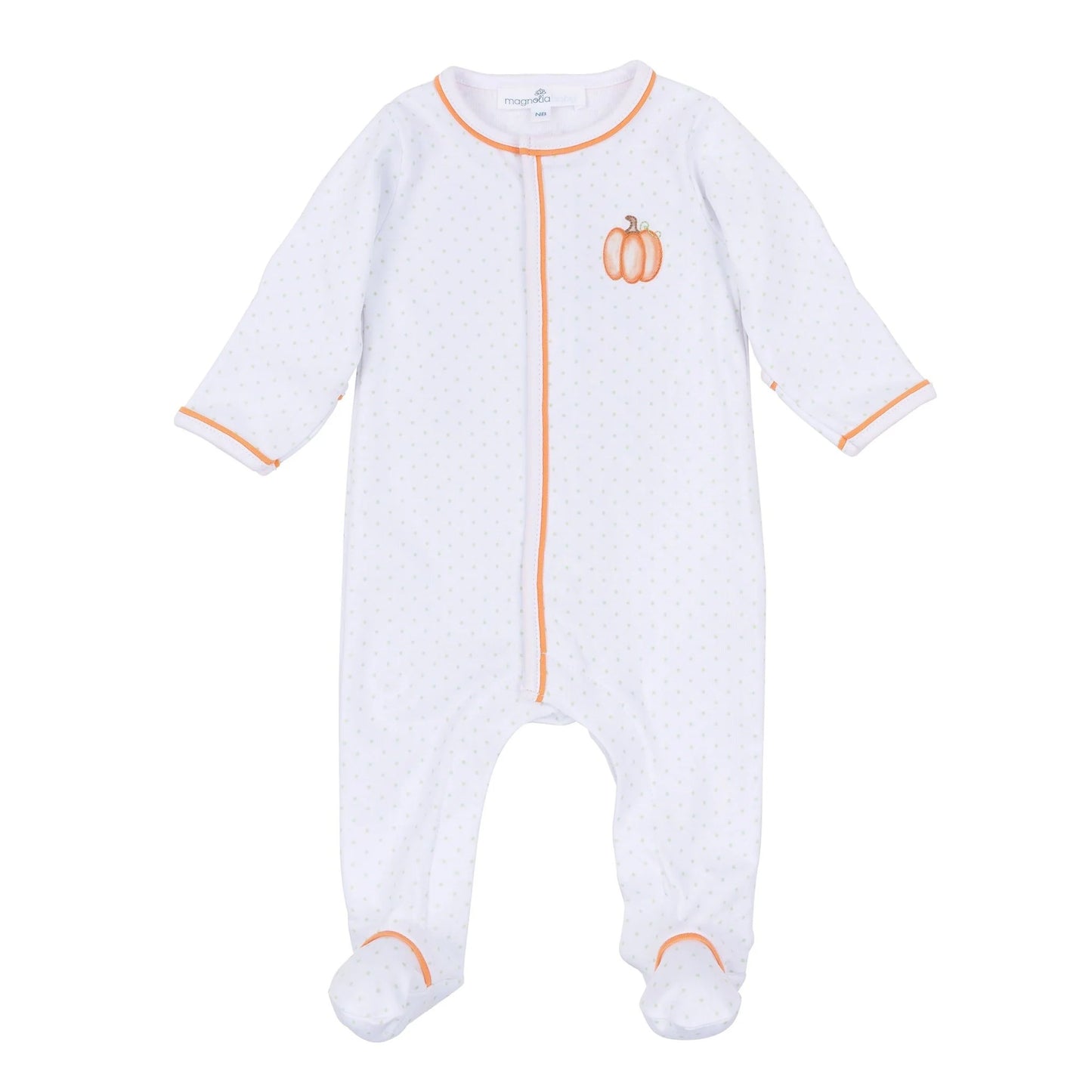Baby Pumpkin Footie
