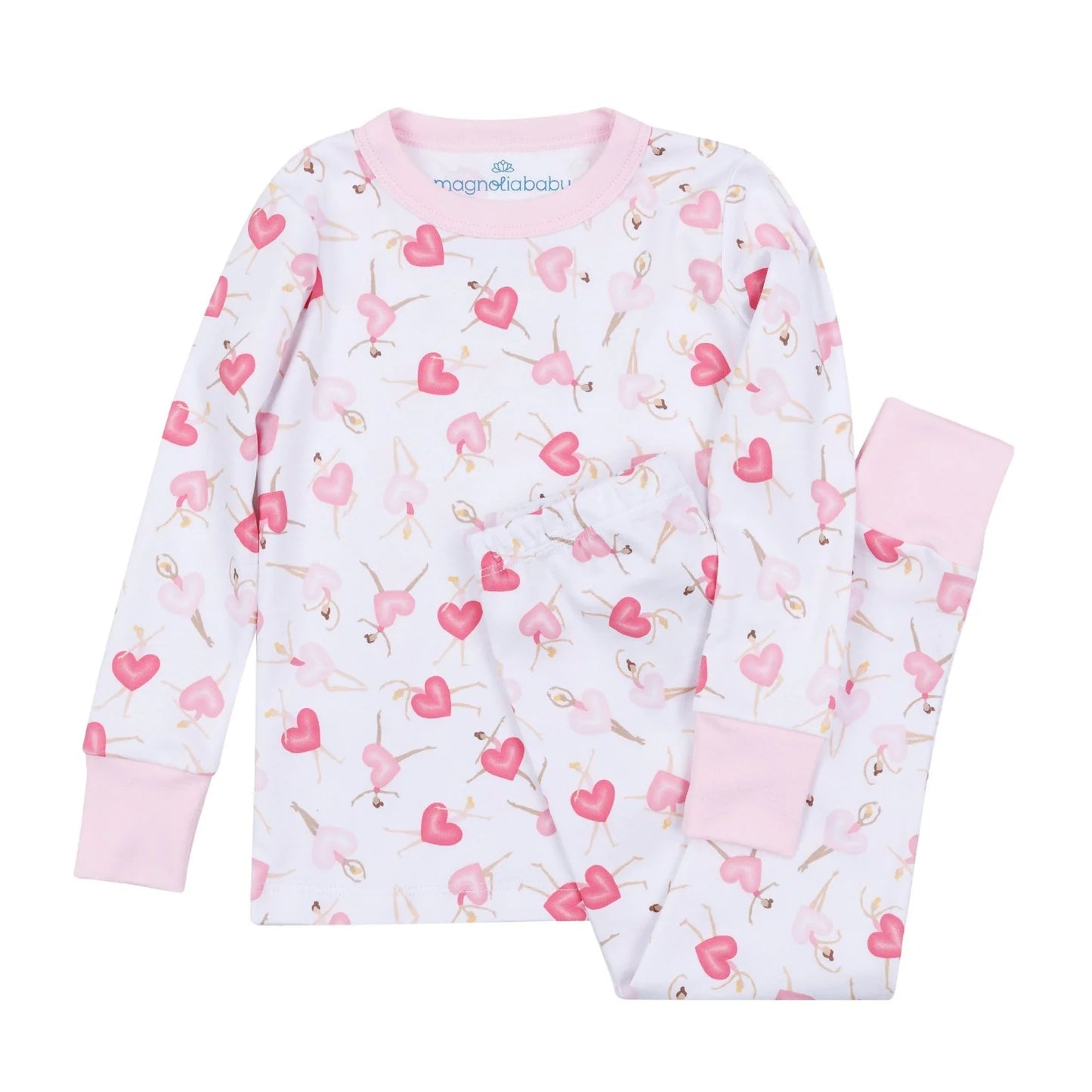 Dancing Hearts Toddler Pajamas