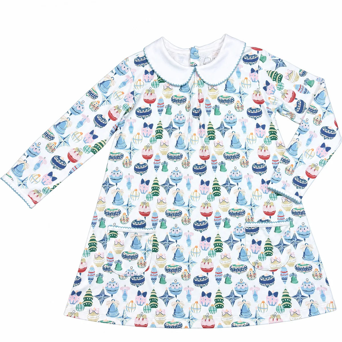 Long Sleeve Pocket Twirl Holiday Ornaments
