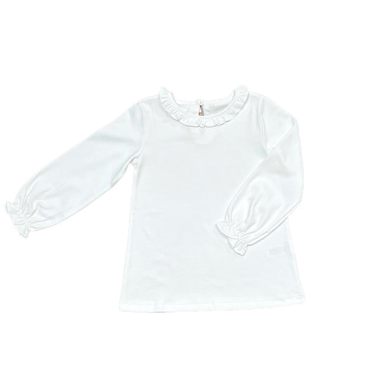 Peter Pan White Knit Shirt