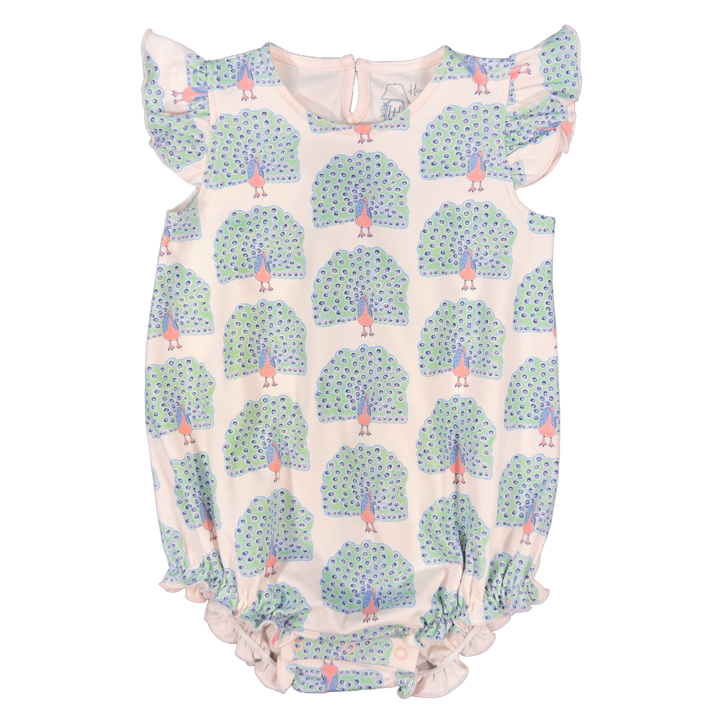 Pretentious Peacock Sleeveless Bubble