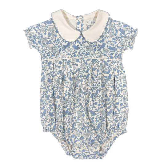 Bird Vine Pleated Bubble