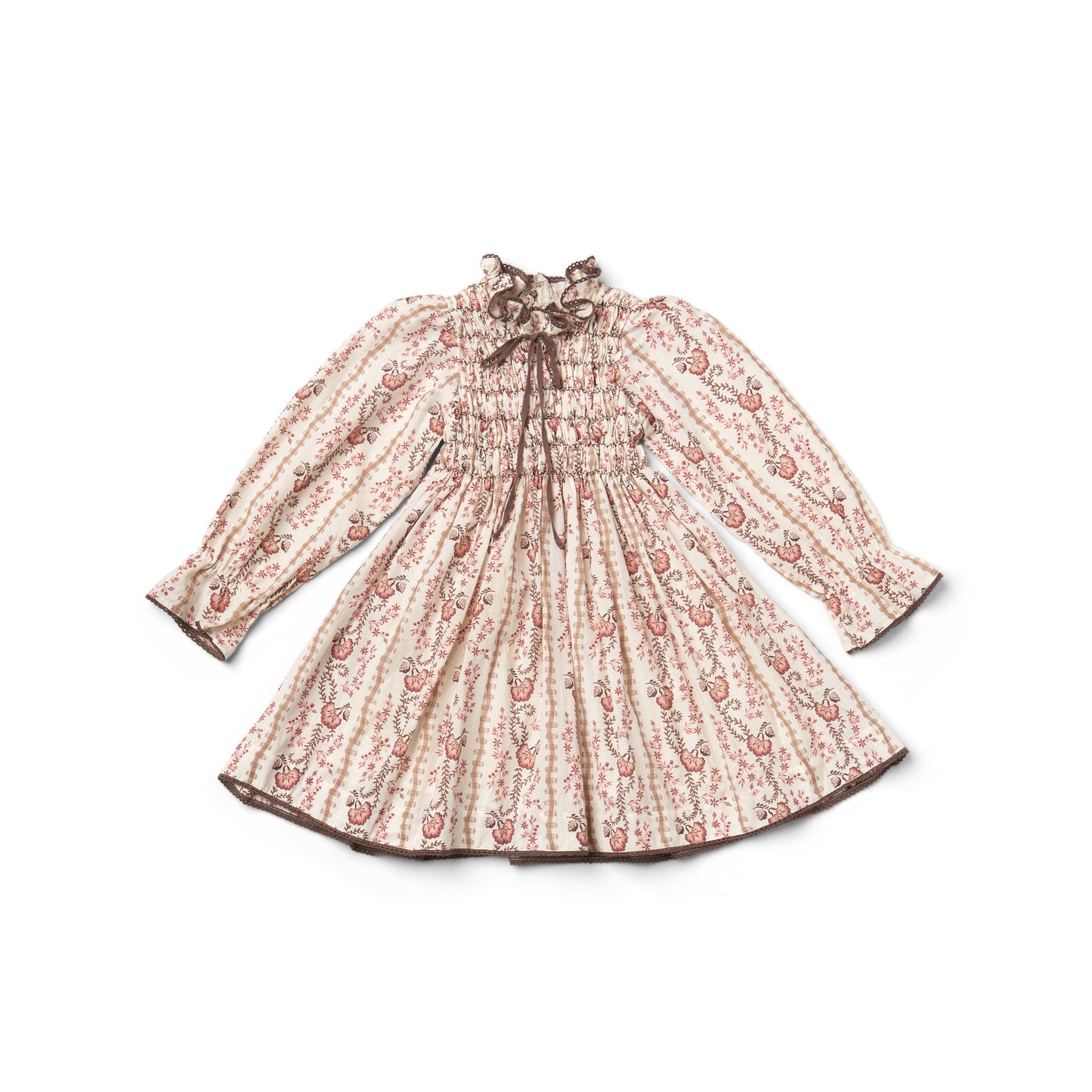 Parvati Dress in Fall Vine Print