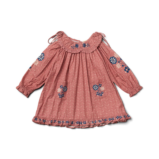 Belle Dress in Old Rose