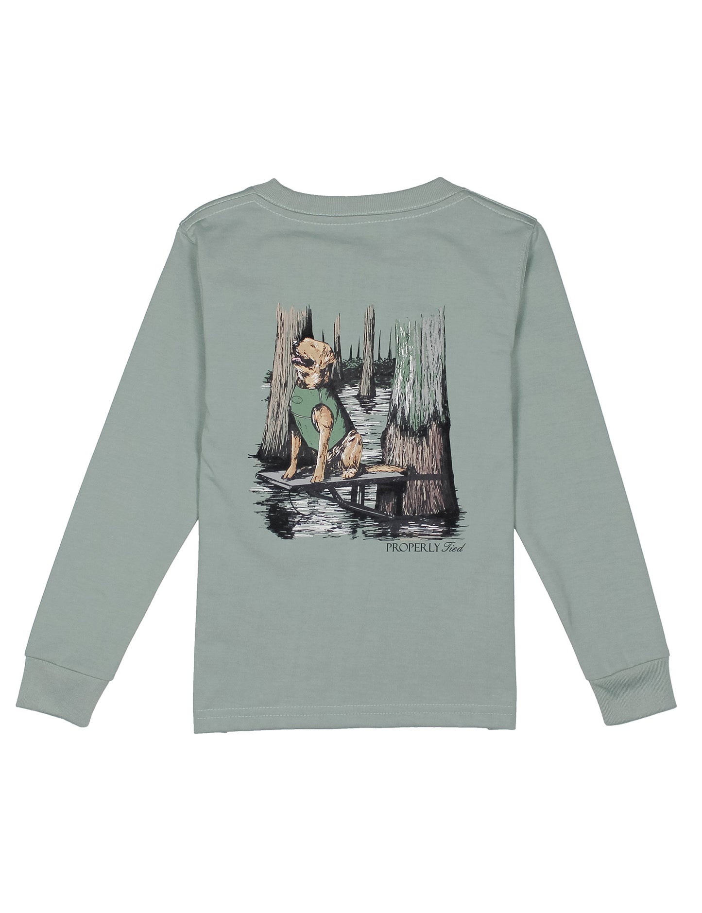Boys Retrieval Ready LS Fog T-Shirt