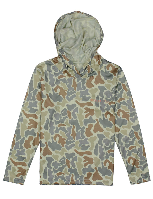 Boys Sportsman Performance Hoodie Field Camo
