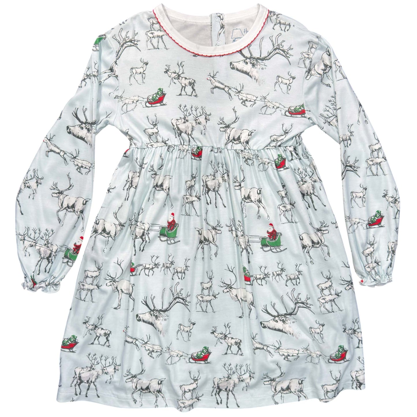 Reindeer in Training Twirling Pocket Dress