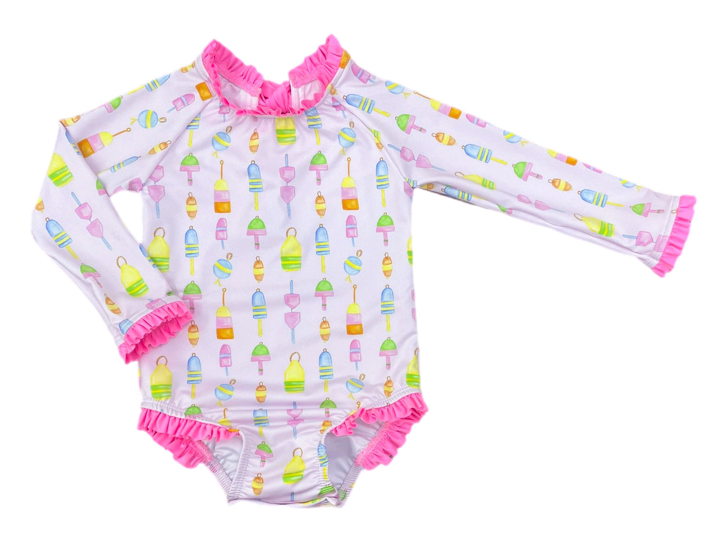 Reel Fun Leighton One Piece Rashguard Set