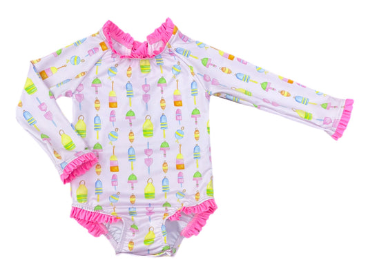 Reel Fun Leighton One Piece Rashguard Set