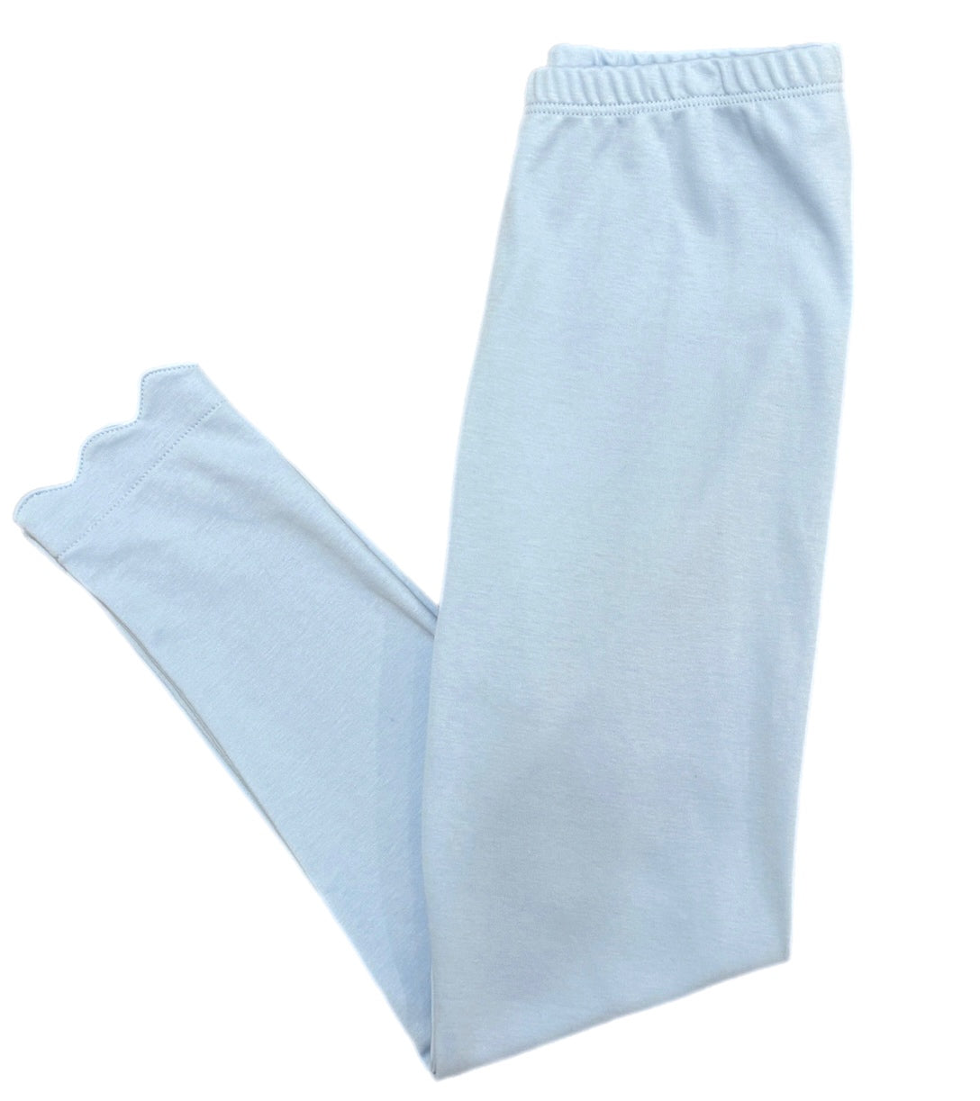 Knit Leggings Light Blue-PREORDER