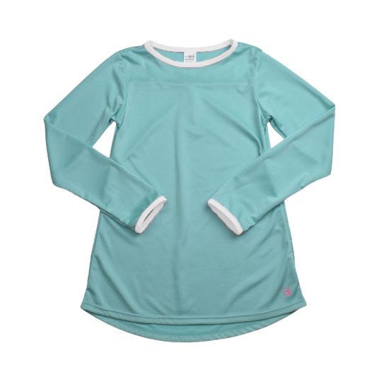 Lindsay Long T Totally Turquoise with Pure Coconut