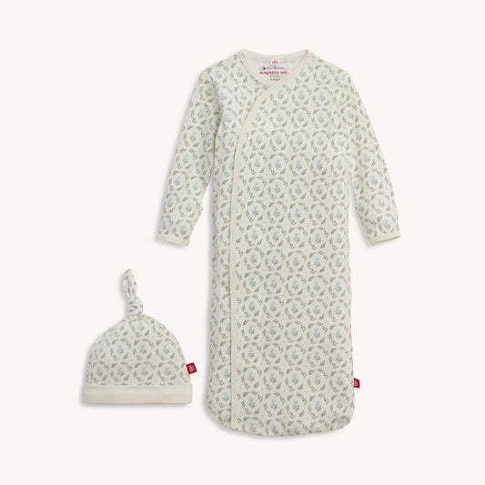 Eloise Organic Cotton Gown + Hat