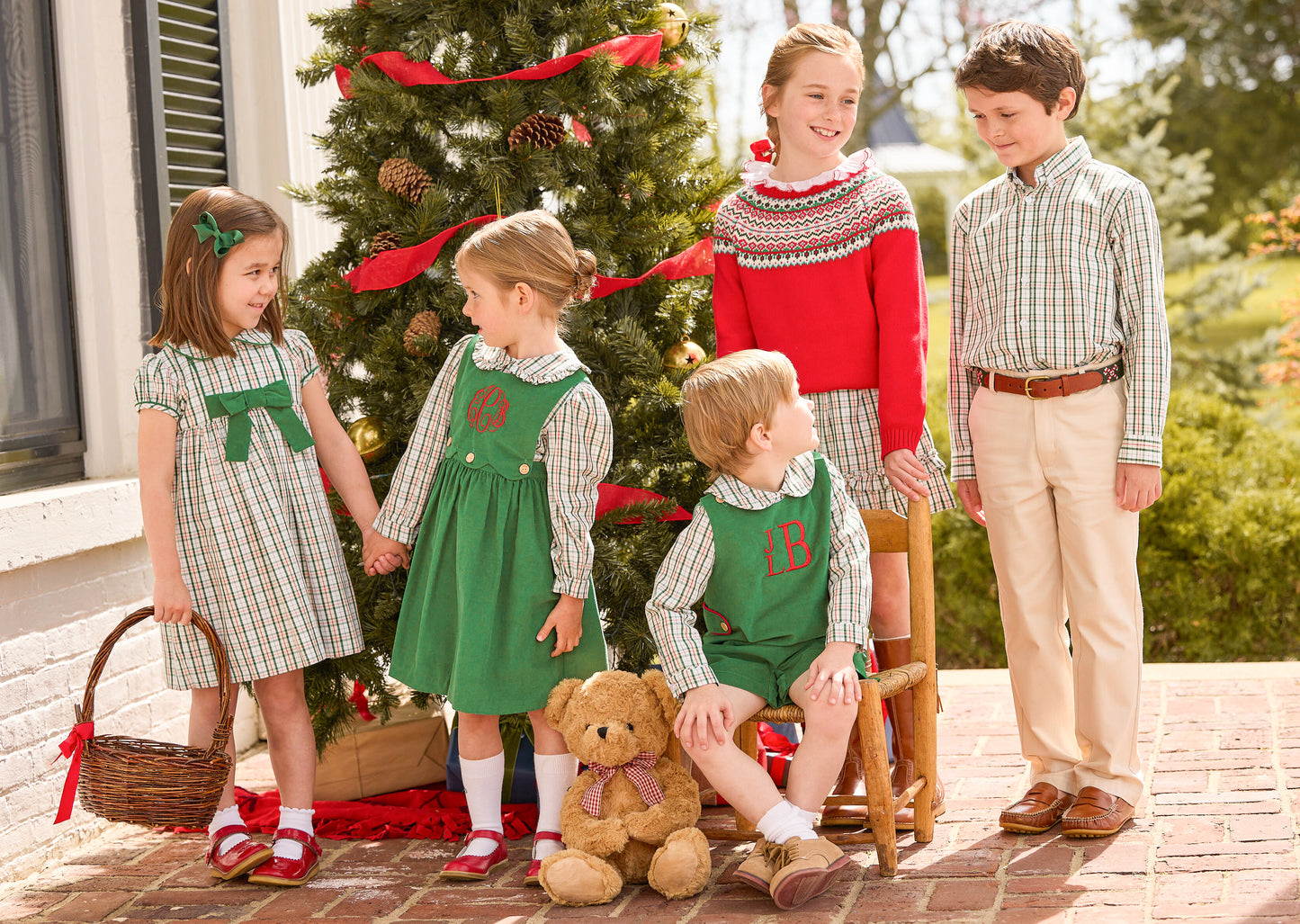 Marisa Dress - Mistletoe Tartan