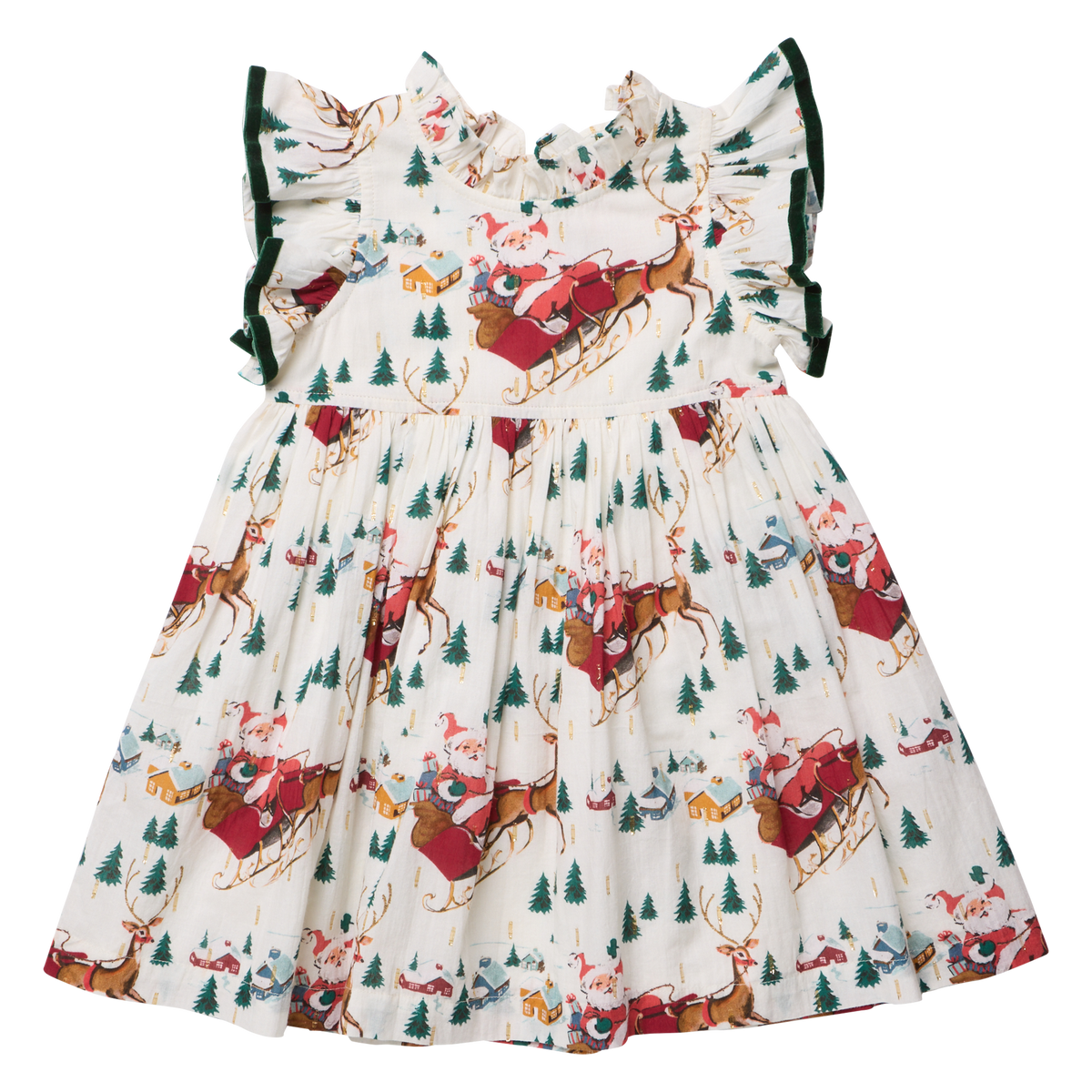 Jennifer Dress Santa Sleigh