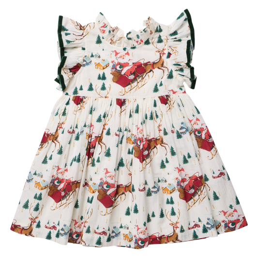 Jennifer Dress Santa Sleigh