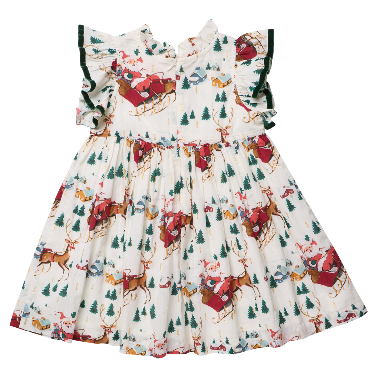 Jennifer Dress Santa Sleigh