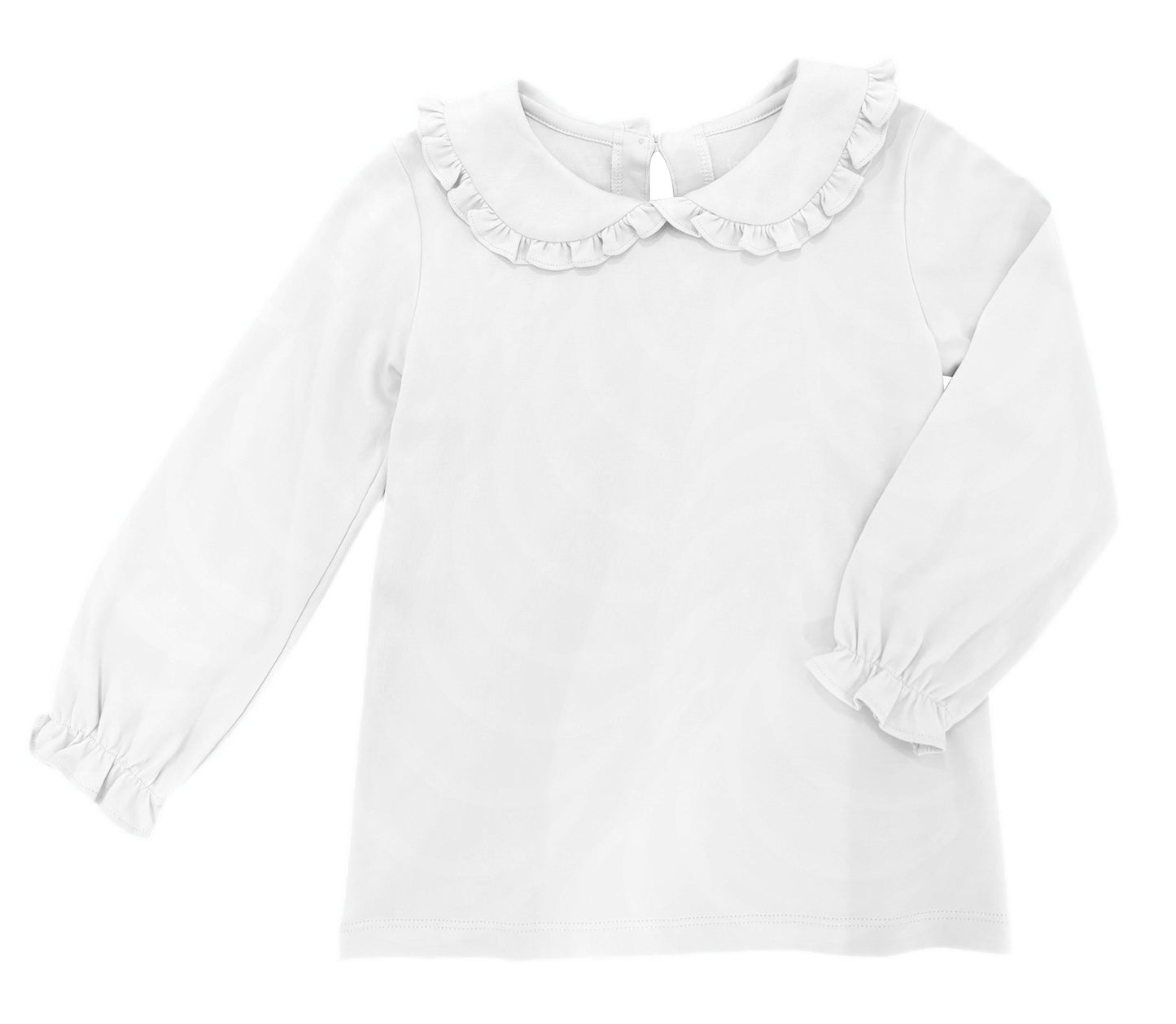 Peter Pan Pima Top White-PREORDER