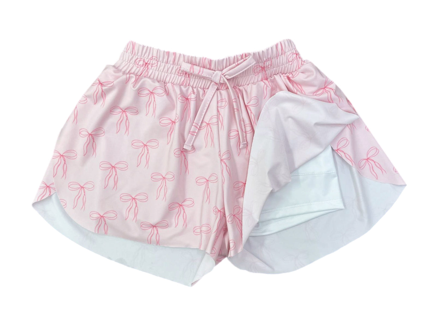 Pink Bows Butterfly Shorts