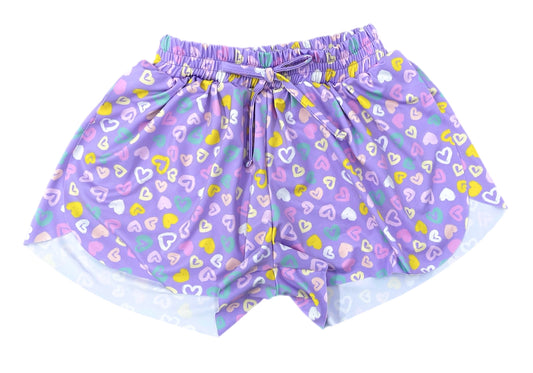 Hearts Butterfly Shorts