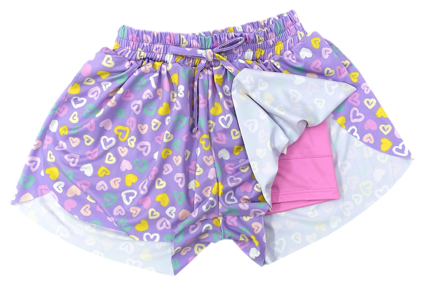 Hearts Butterfly Shorts