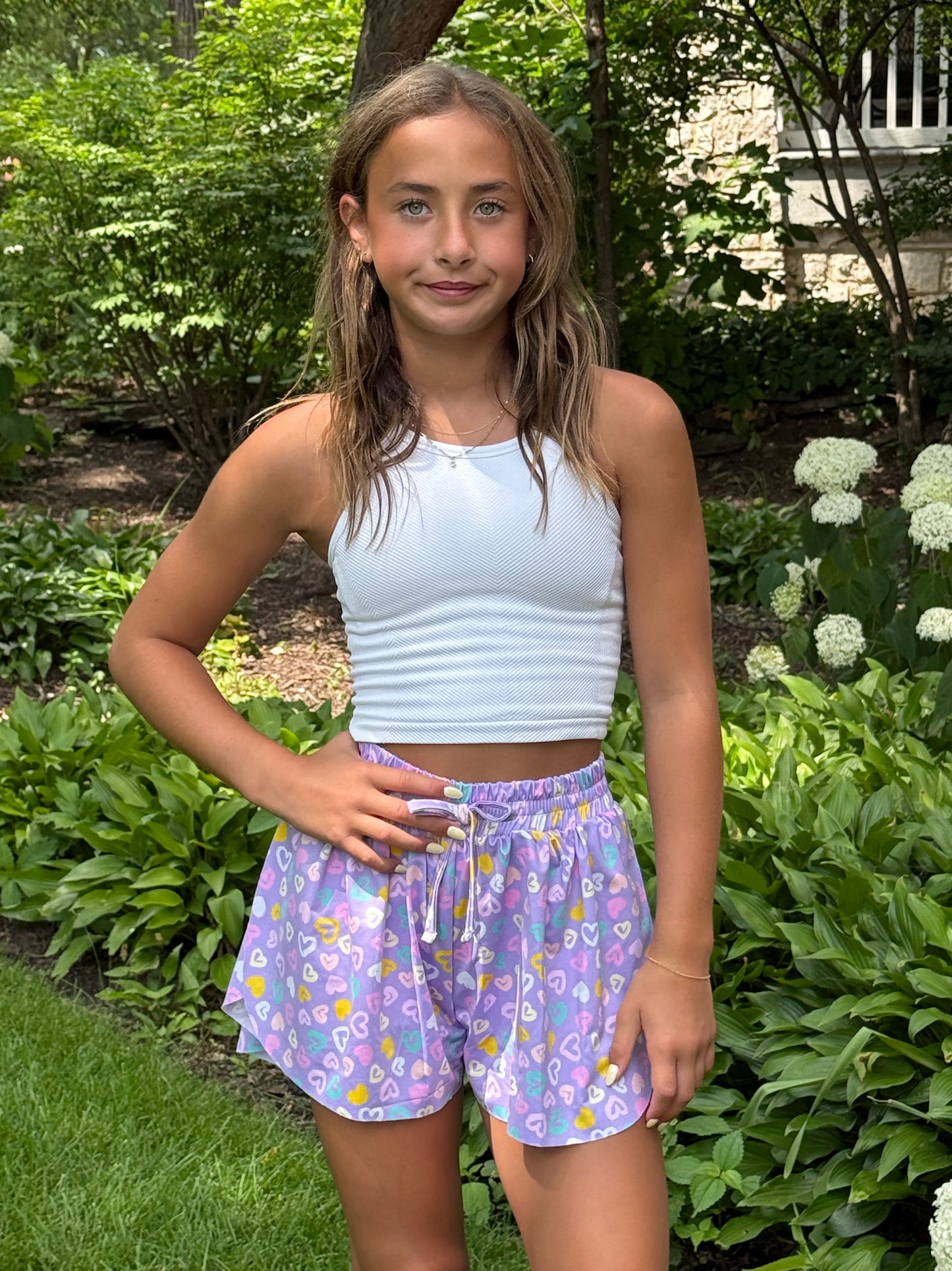 Hearts Butterfly Shorts