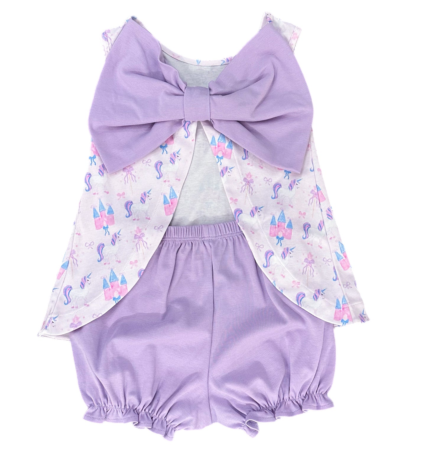 Unicorn Knit Lottie Bloomer Set