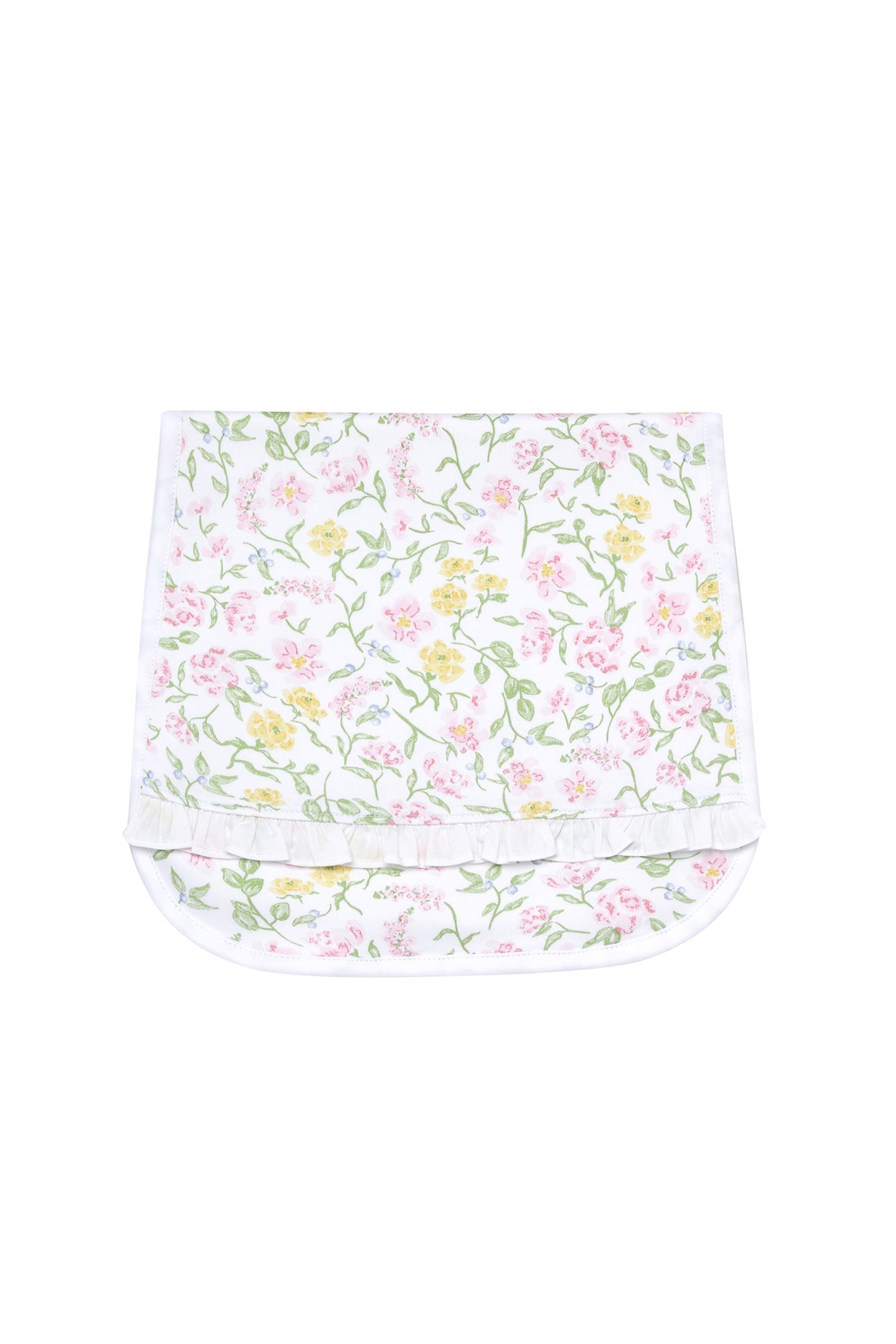 Berry Wildflowers Baby Burp Cloth