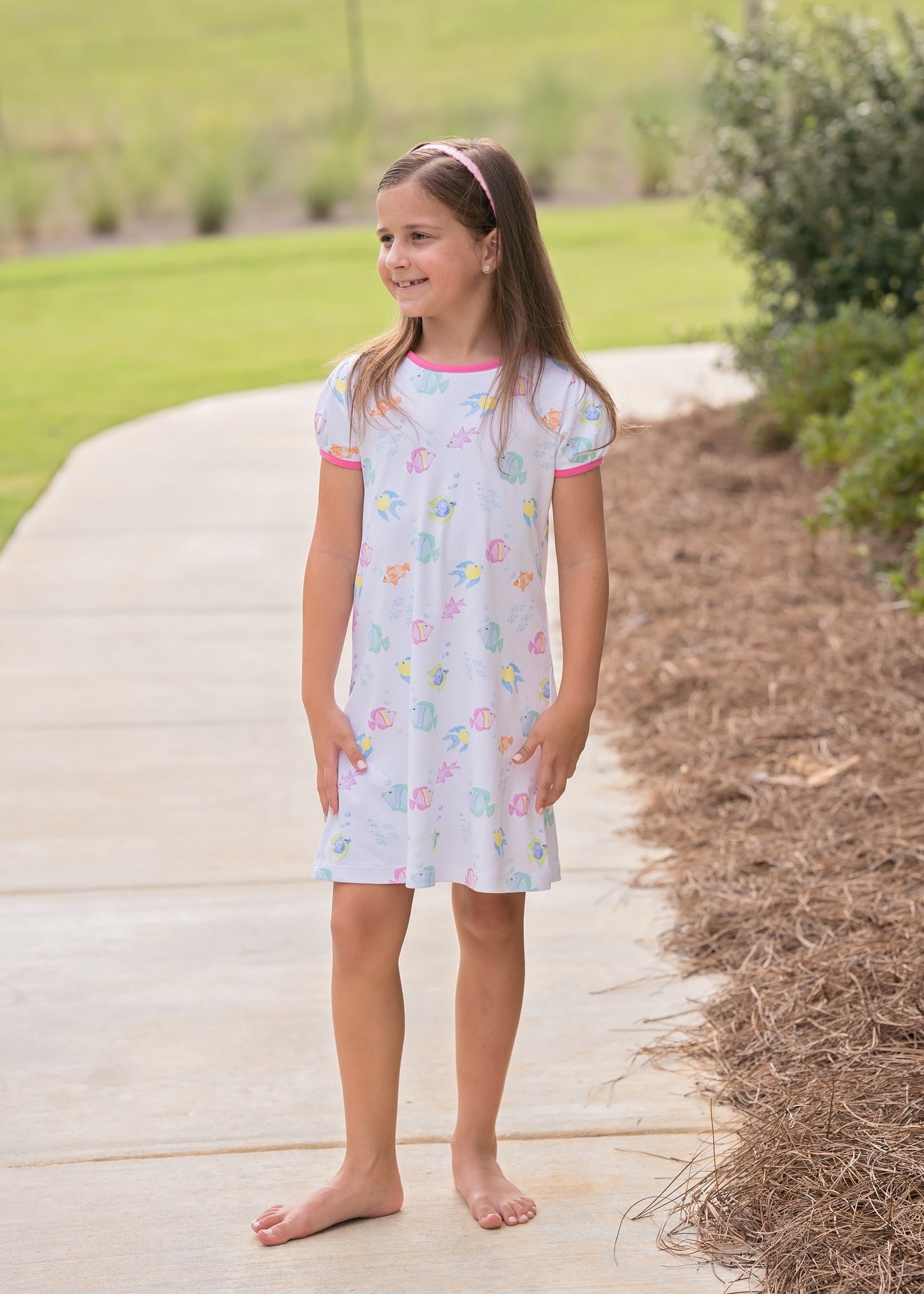 O'Fishally Summer Knit Play Dress