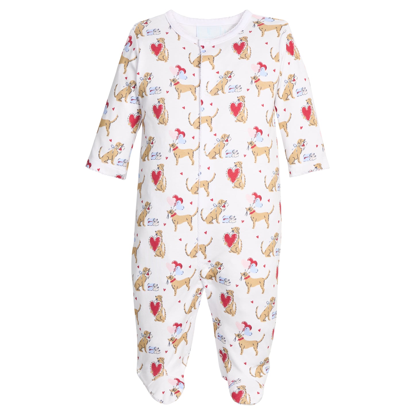 I Woof You Printed Footie