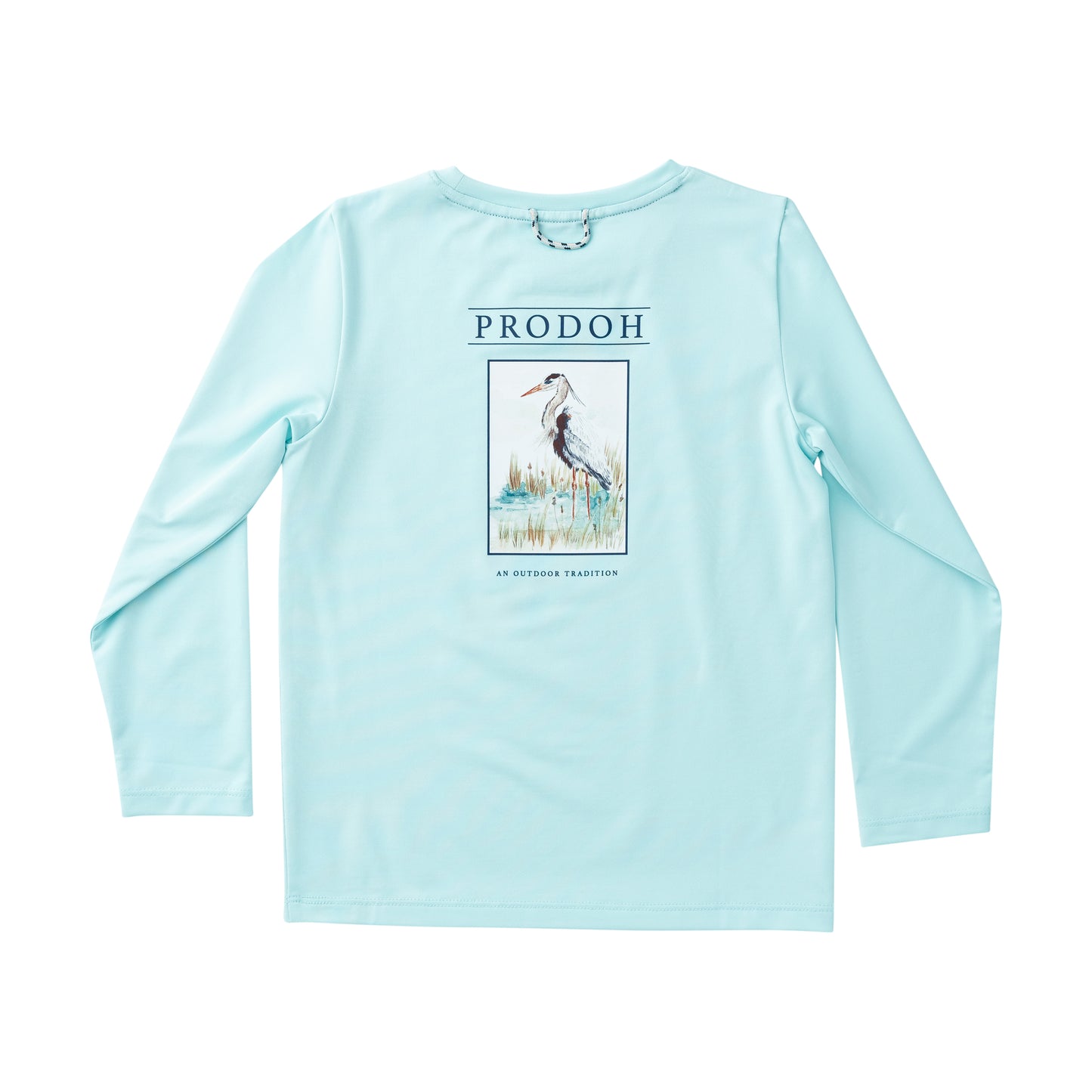 Aruba Blue Pro Performance Long Sleeve T-Shirt