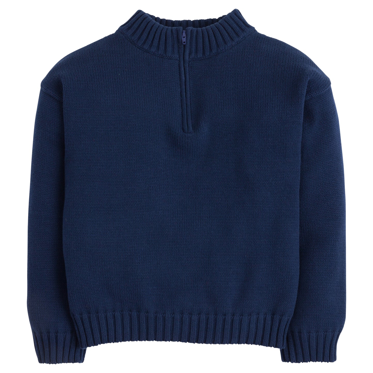 Quarter Zip Sweater Navy