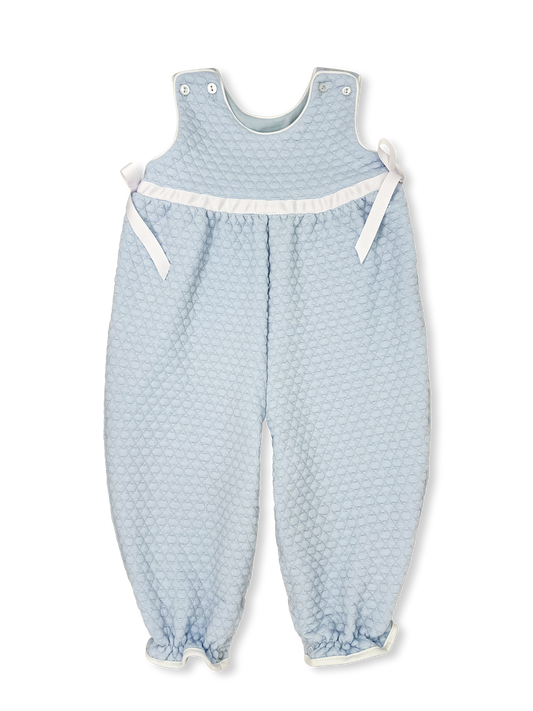 Rosie Romper Windy Blue Quilted