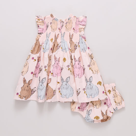 Stevie Vintage Bunnies Dress