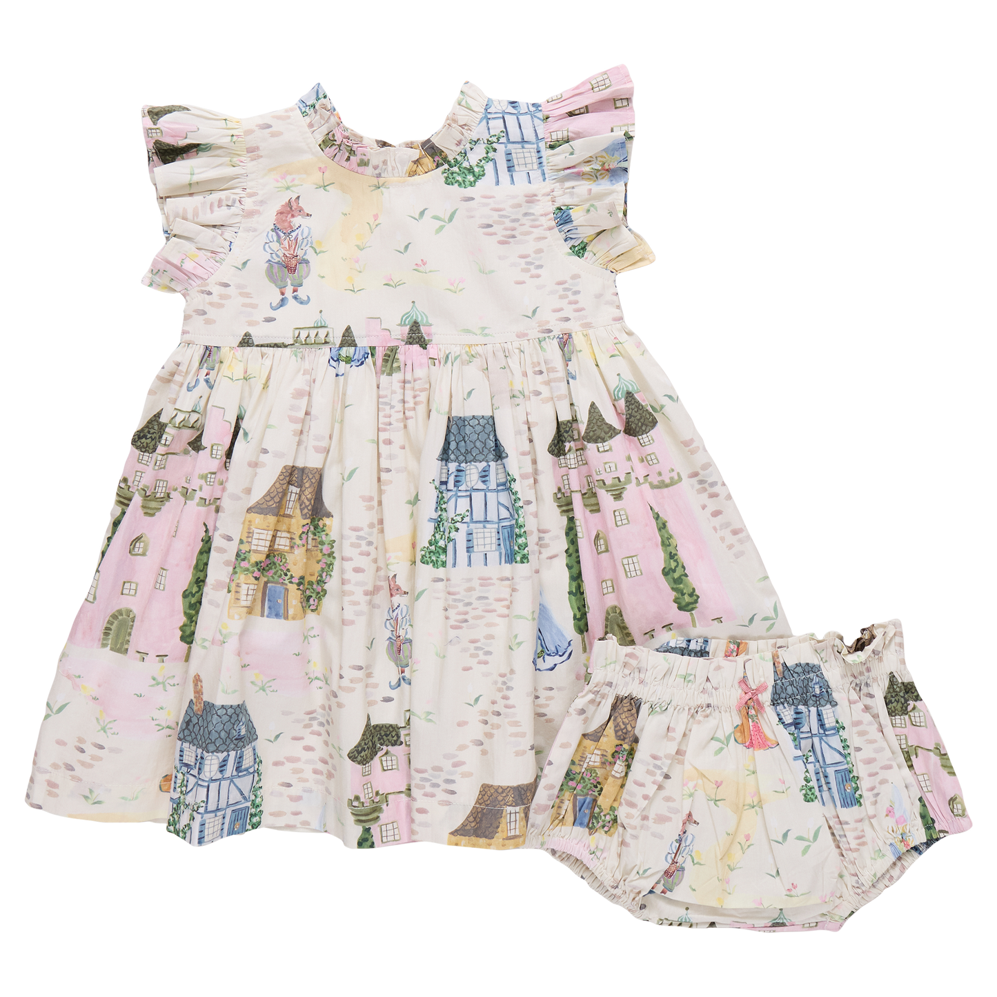 Jennifer Dress Set Whimsical Castle