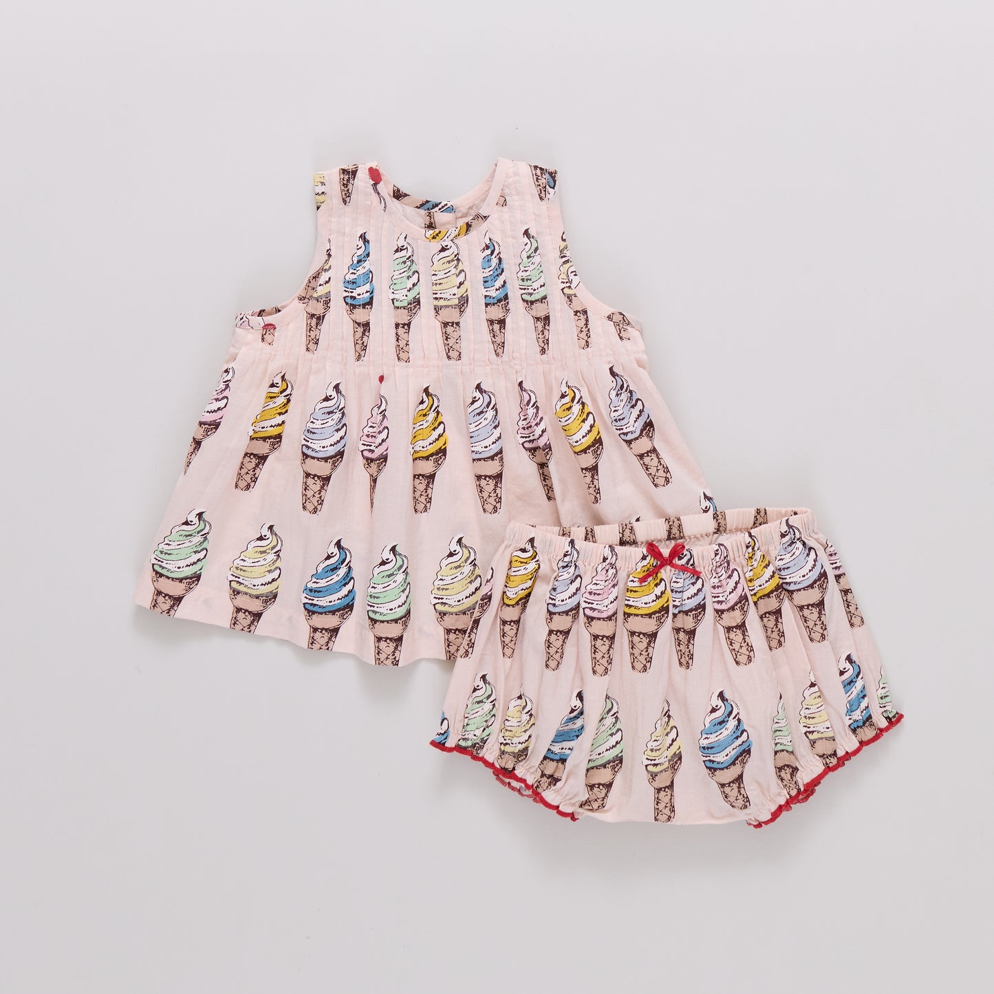 Pink Soft Serve Jaipur 2-Piece Set