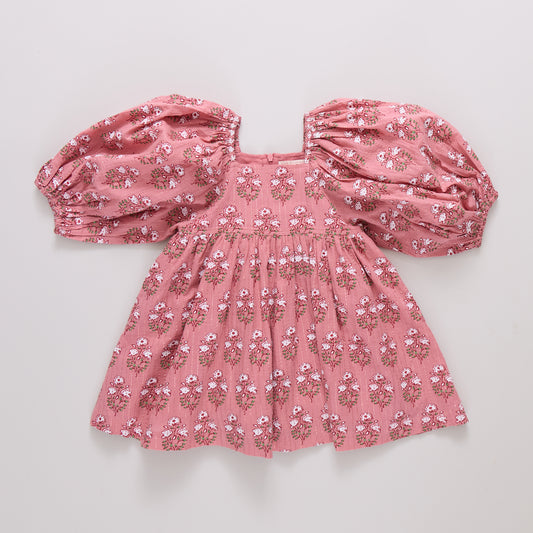 Mary Barrett Pink Strawberry Dress
