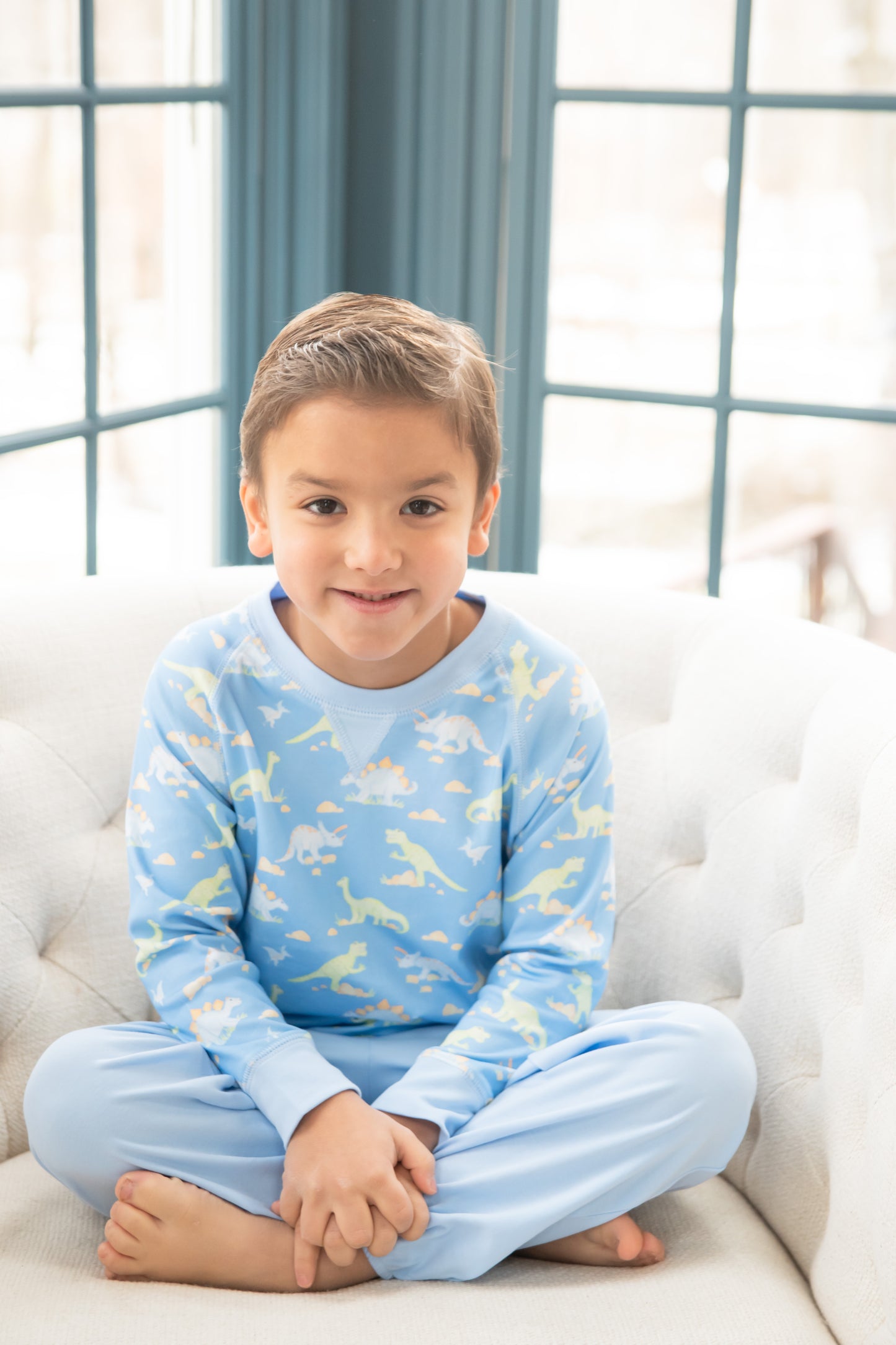 Sam Sweatshirt Dinosaur Knit
