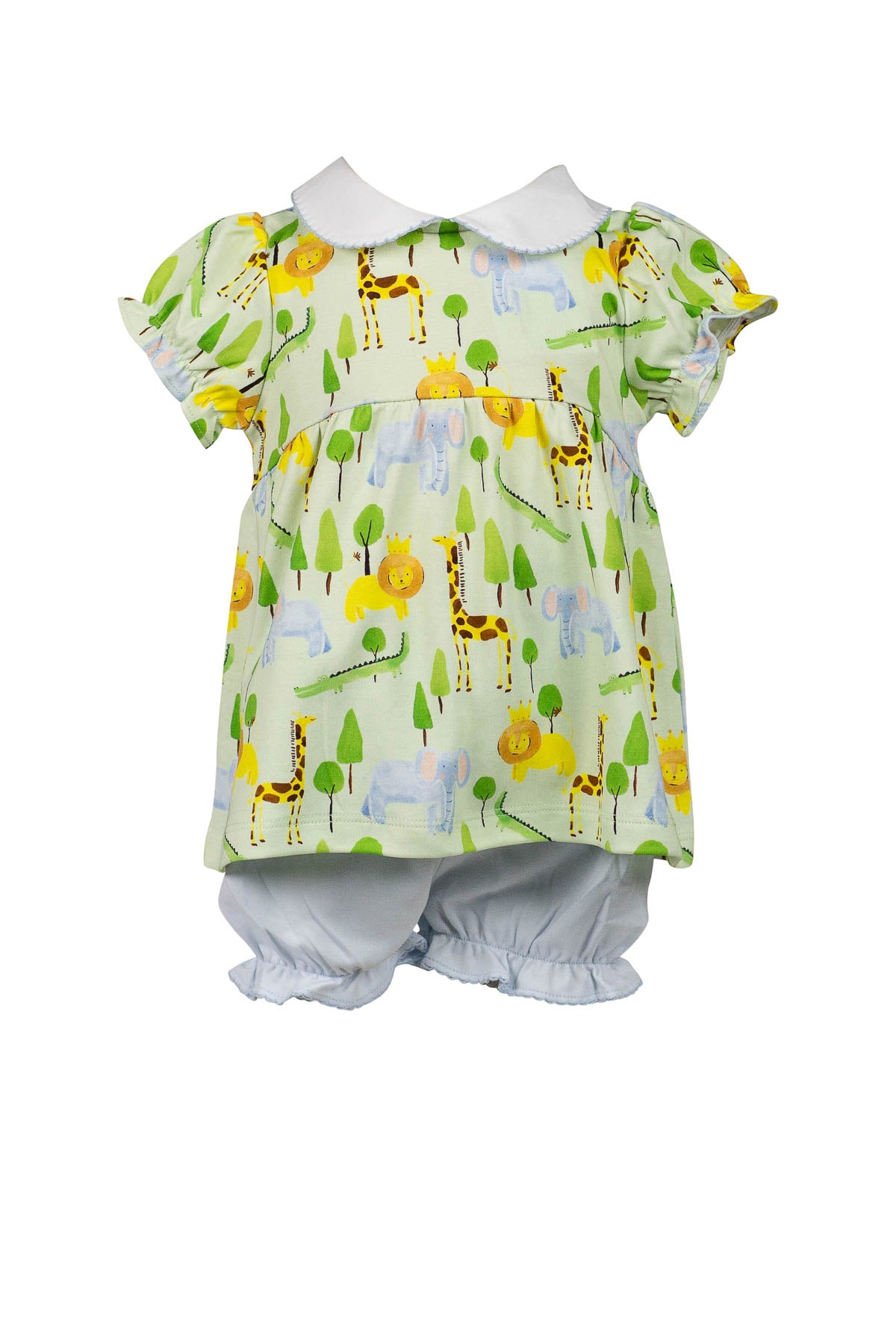 Savannah Zoo Animals Bloomer Set