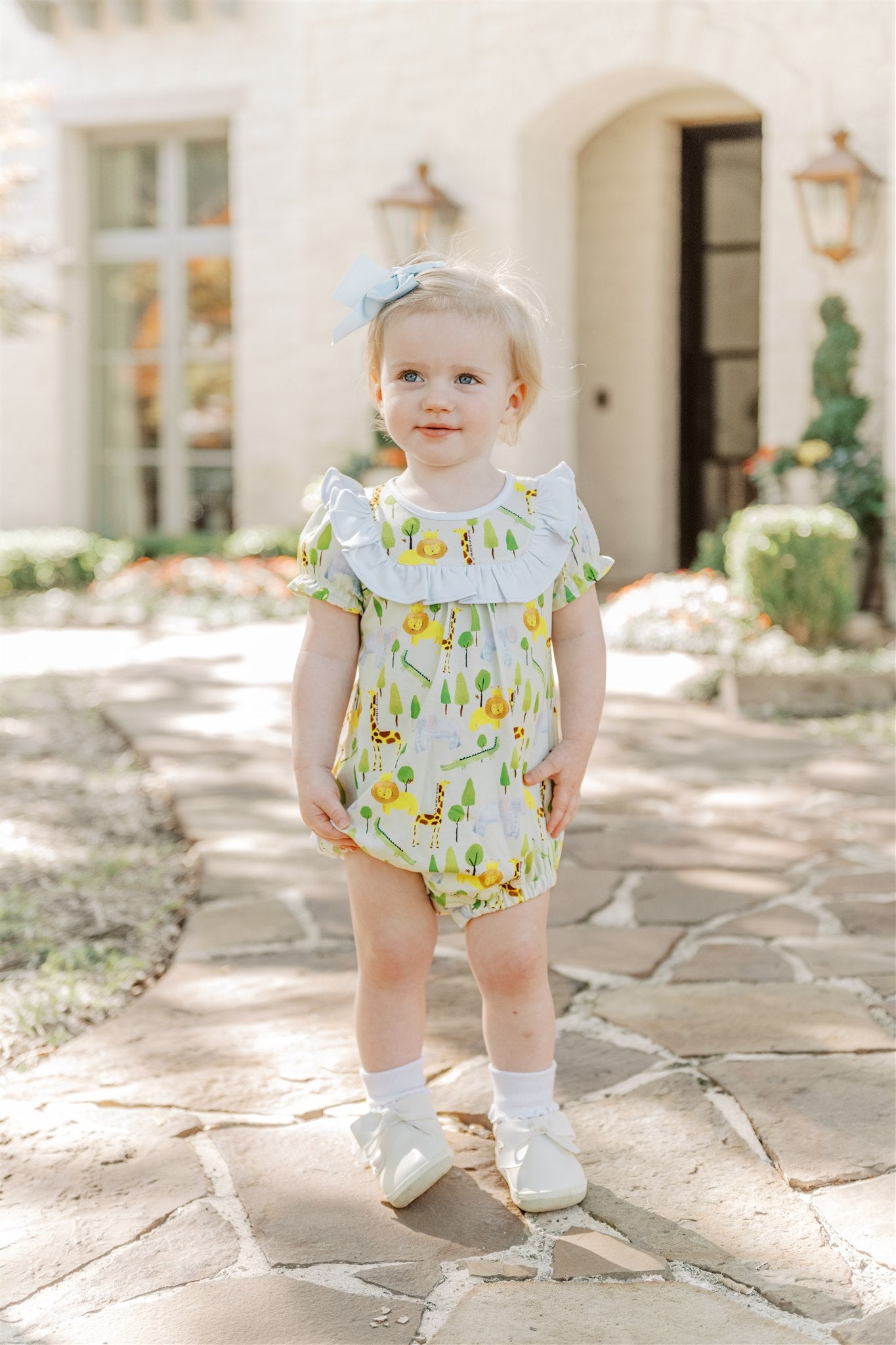 Savannah Zoo Girl Bubble