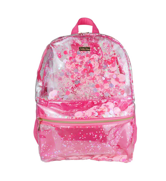 Pink Party Confetti Backpack