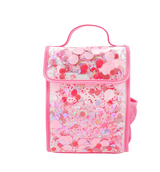 Pink Party Confetti Lunchbox