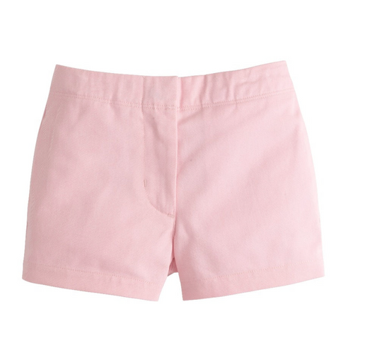 Light Pink Twill Mini Short