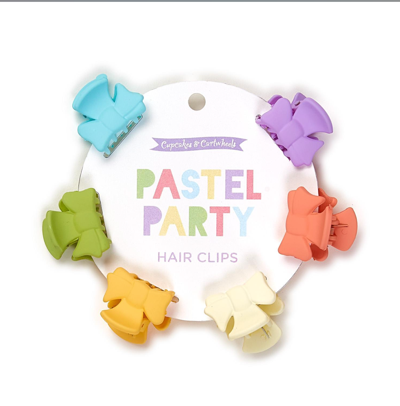 Pastel Party Hair Clips