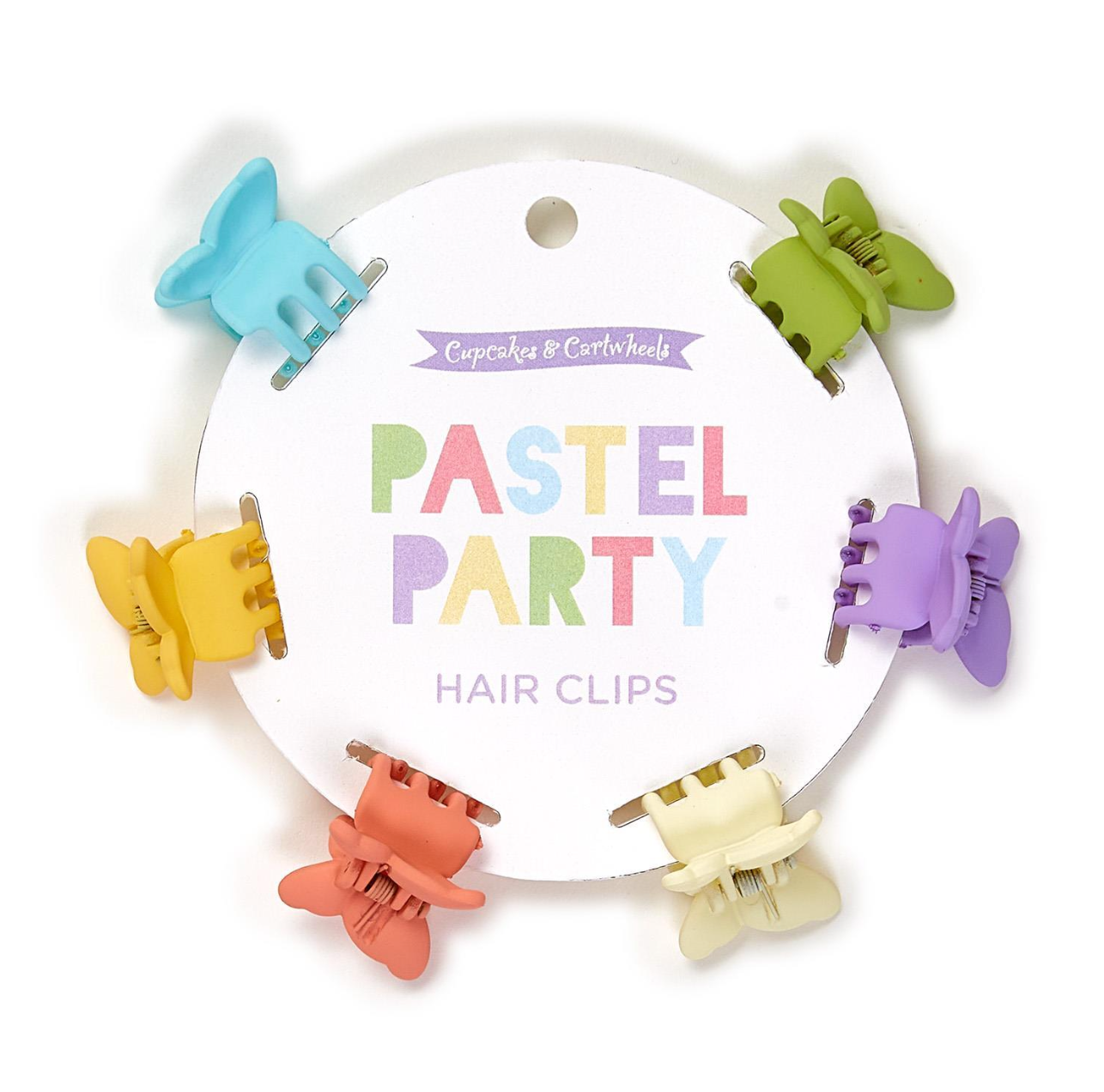 Pastel Party Hair Clips