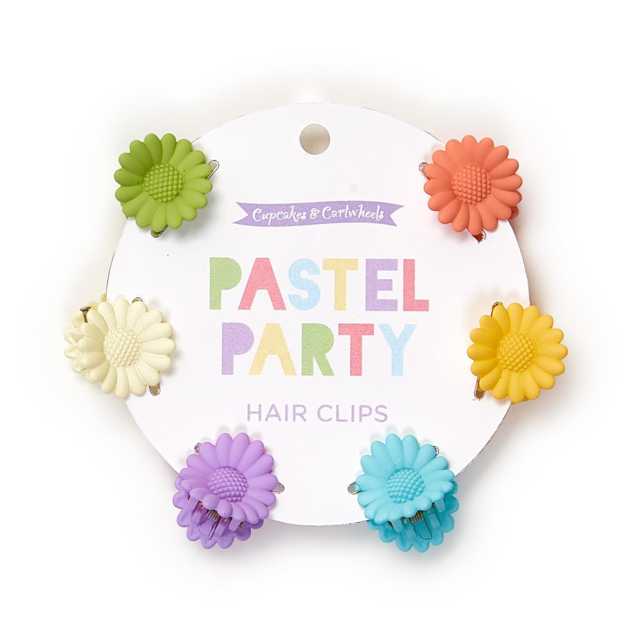 Pastel Party Hair Clips