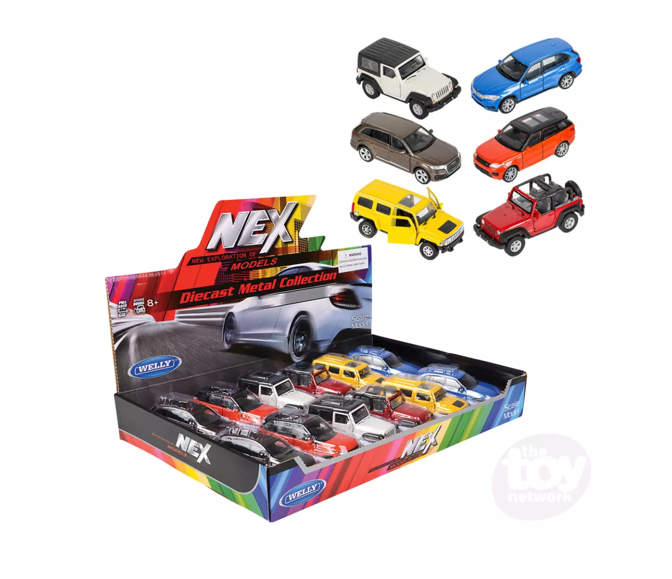 Pull Back Licensed SUV Car