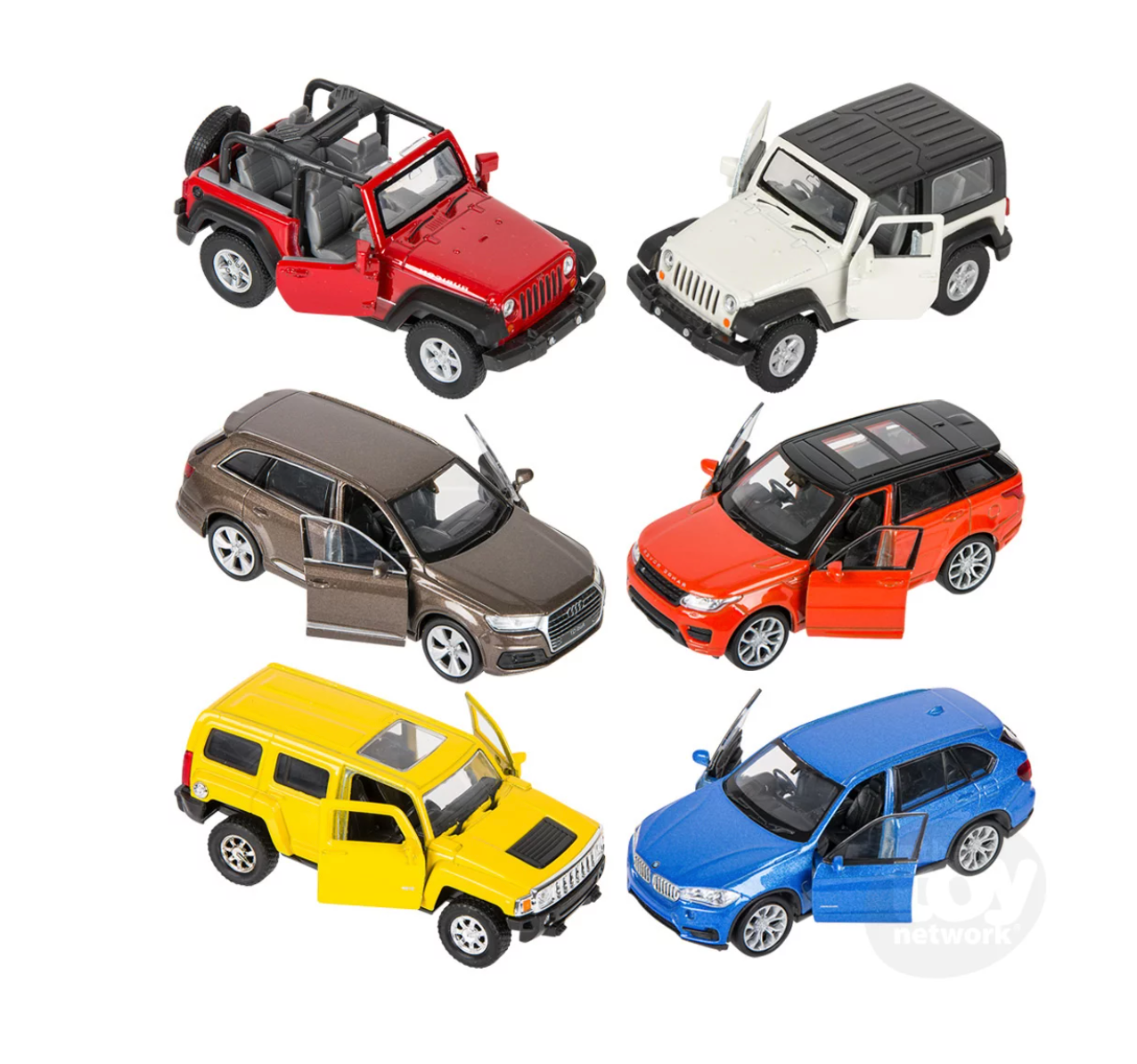 Pull Back Licensed SUV Car
