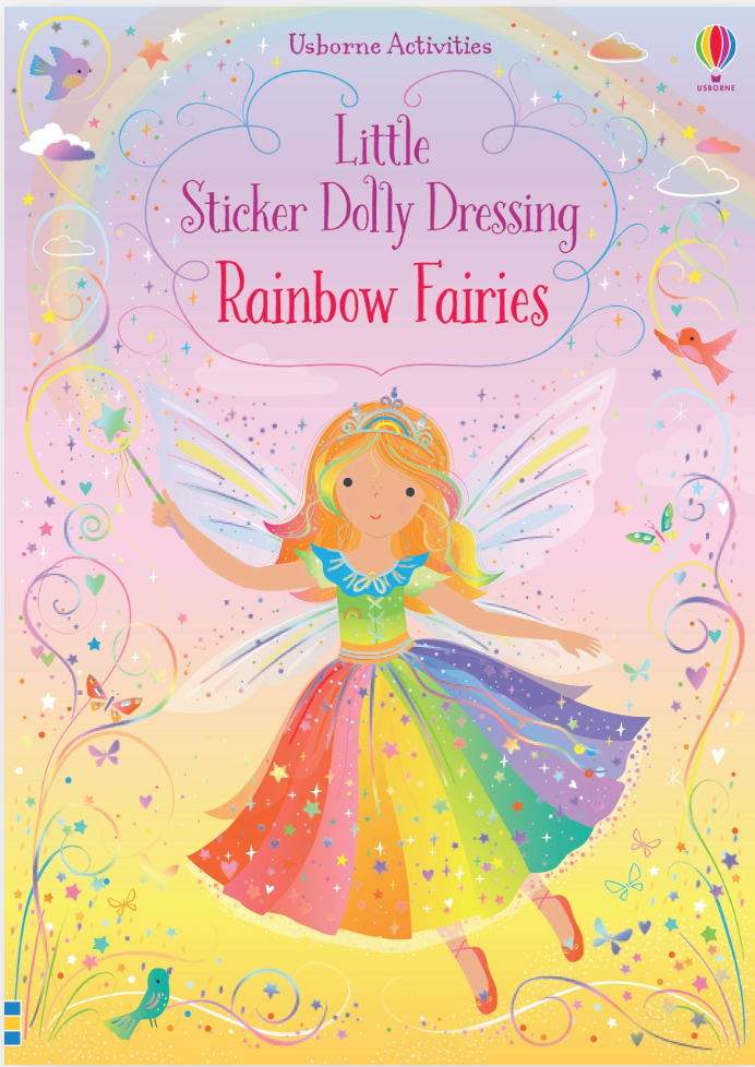 Little Sticker Rainbow Fairy Dolly Dressing